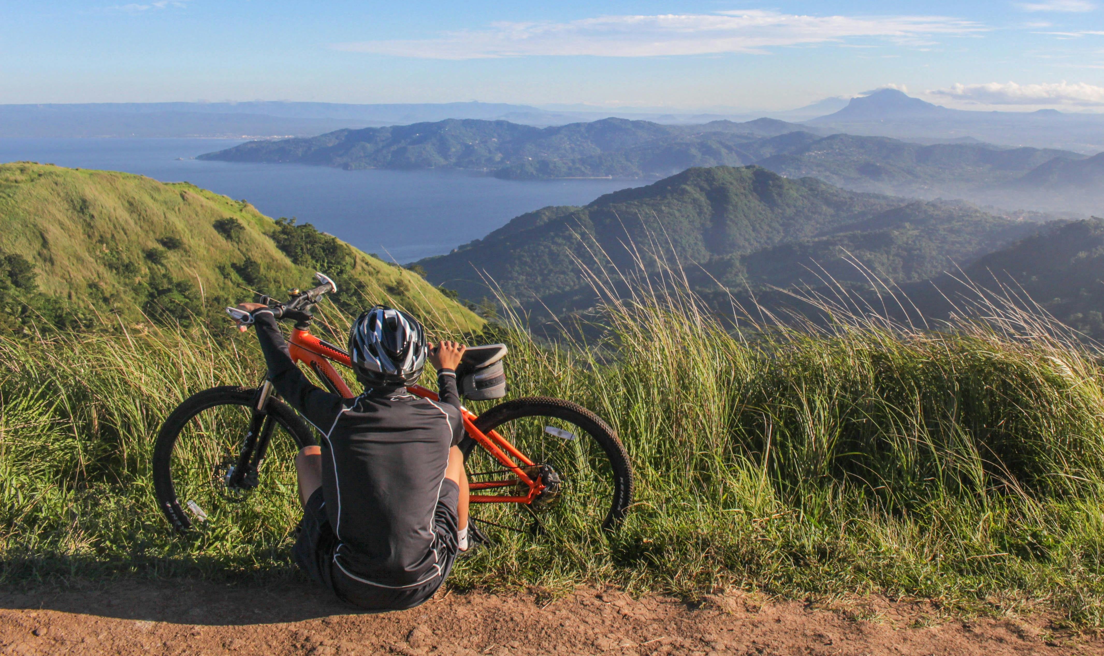 bicycle in the mountains